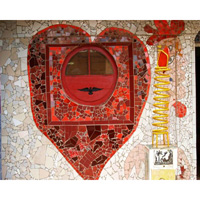 Red Heart, Square, Circle