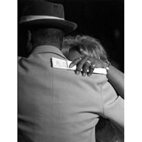 Couple Dancing B&W