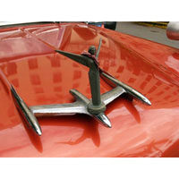 Red Car Hood Ornament